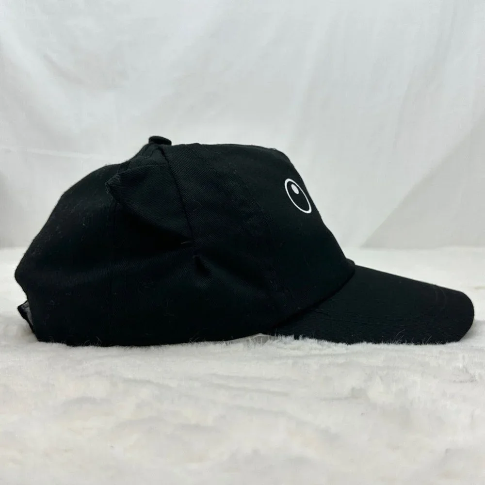 Black Cat Kids Size Adjustable Cap Hat 100% Cotton Oriental Trading Co.